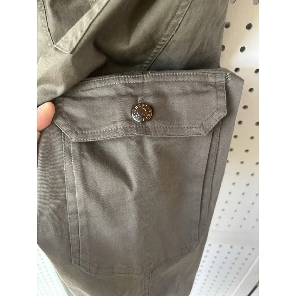 Pacific Crest Men's LG Green Jogger Chino Pants Cargo Tencel Cotton Spandex - Picture 5 of 6